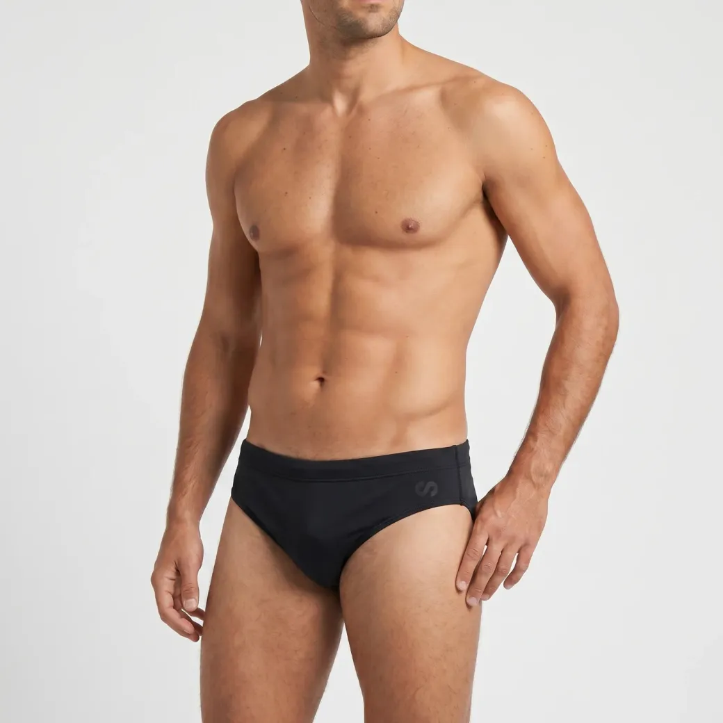 Badeslip Herren aus recyceltem Polyamid