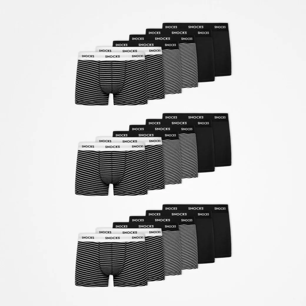 Boxershorts mit Streifen aus Bio-Baumwolle