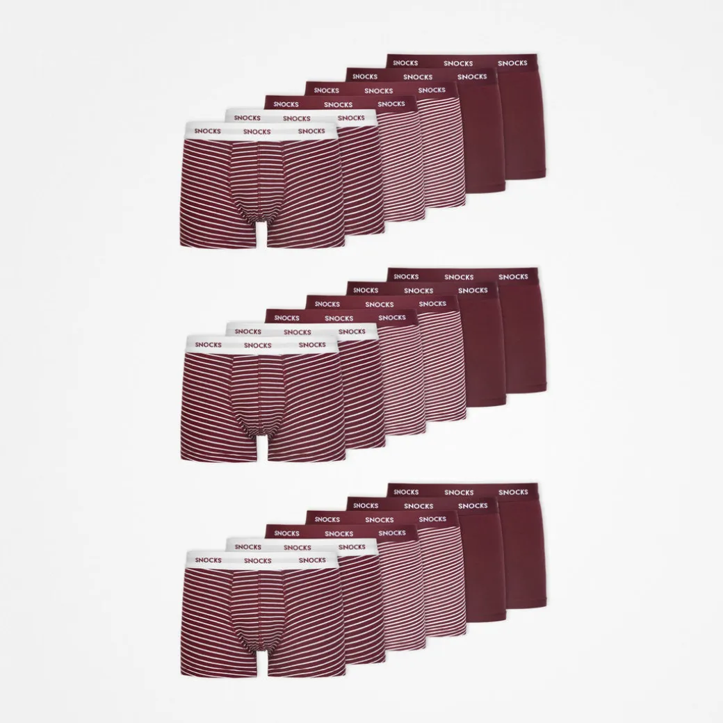 Boxershorts mit Streifen aus Bio-Baumwolle