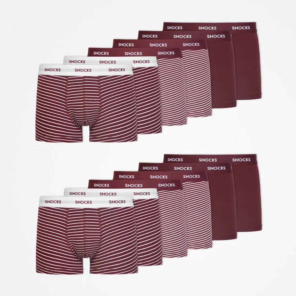 Boxershorts mit Streifen aus Bio-Baumwolle