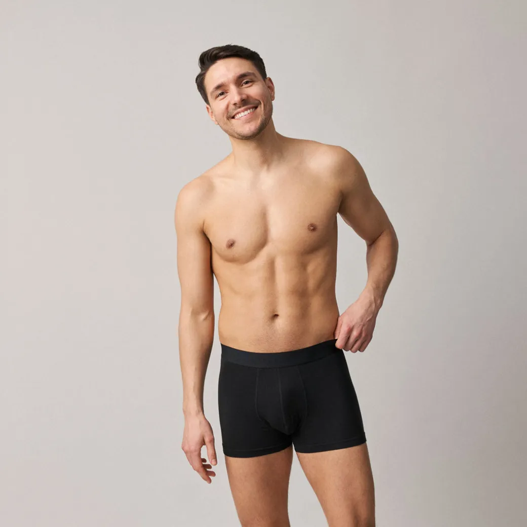 Boxershorts ohne Logo aus Bio-Baumwolle