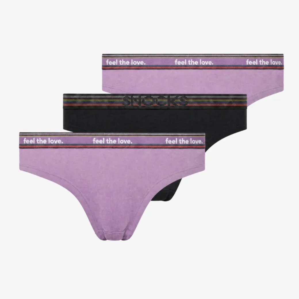 Brazilian Slips Pride aus Bio-Baumwolle