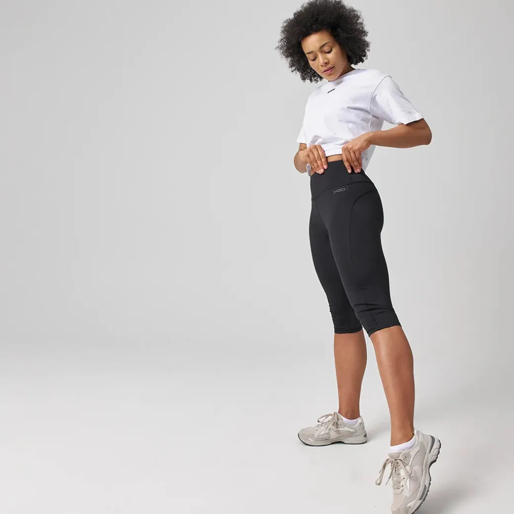 Capri Leggings aus recyceltem Polyester