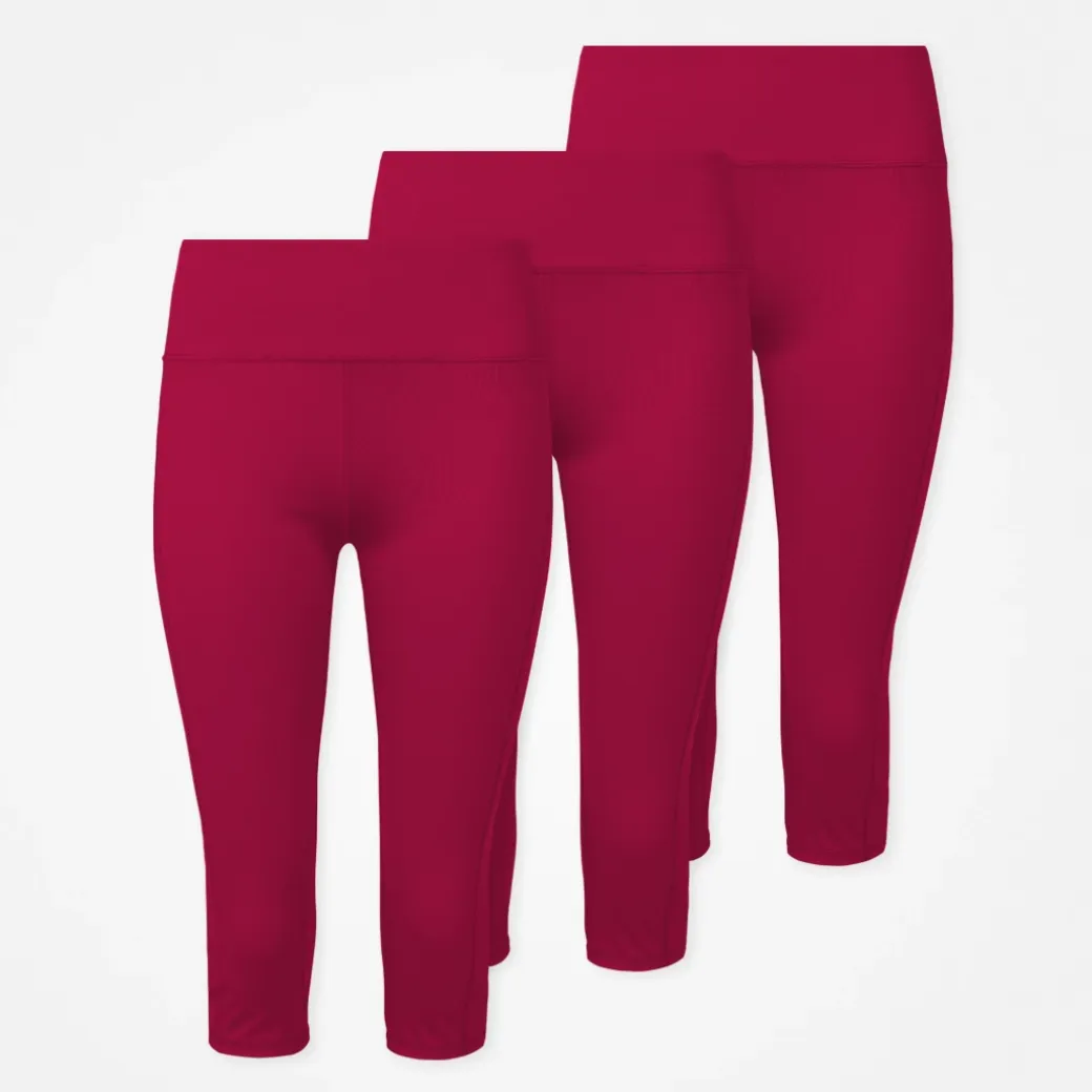 Capri Leggings aus recyceltem Polyester