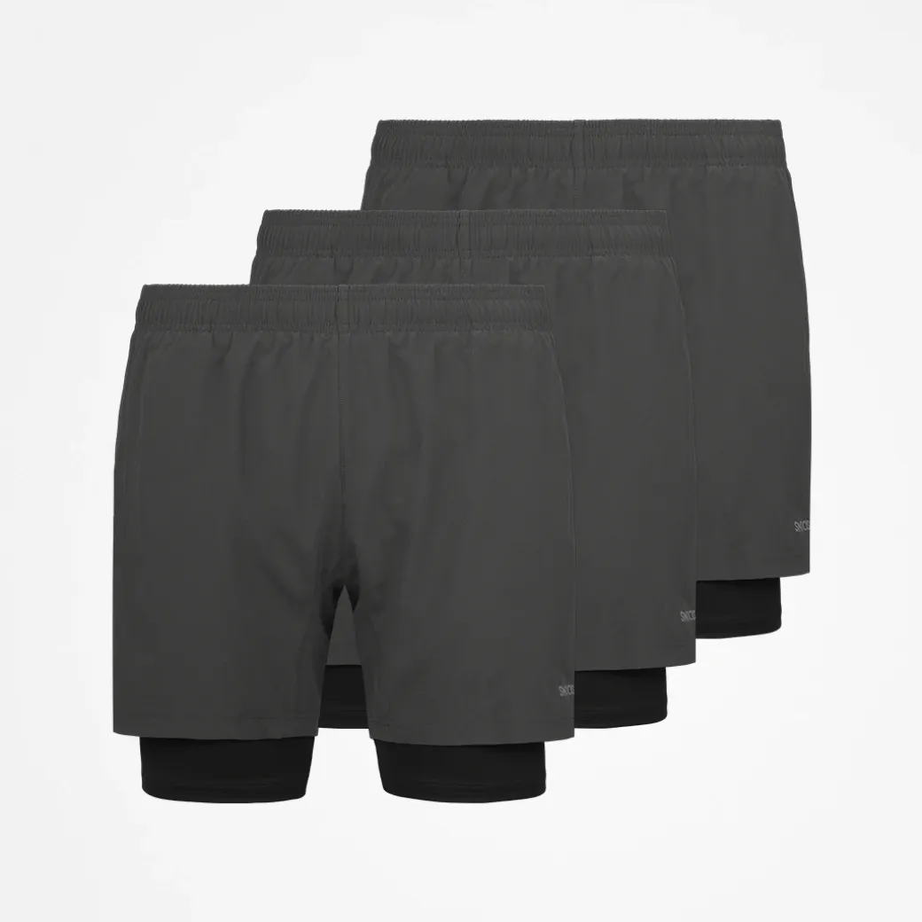 2 in 1 Shorts Herren