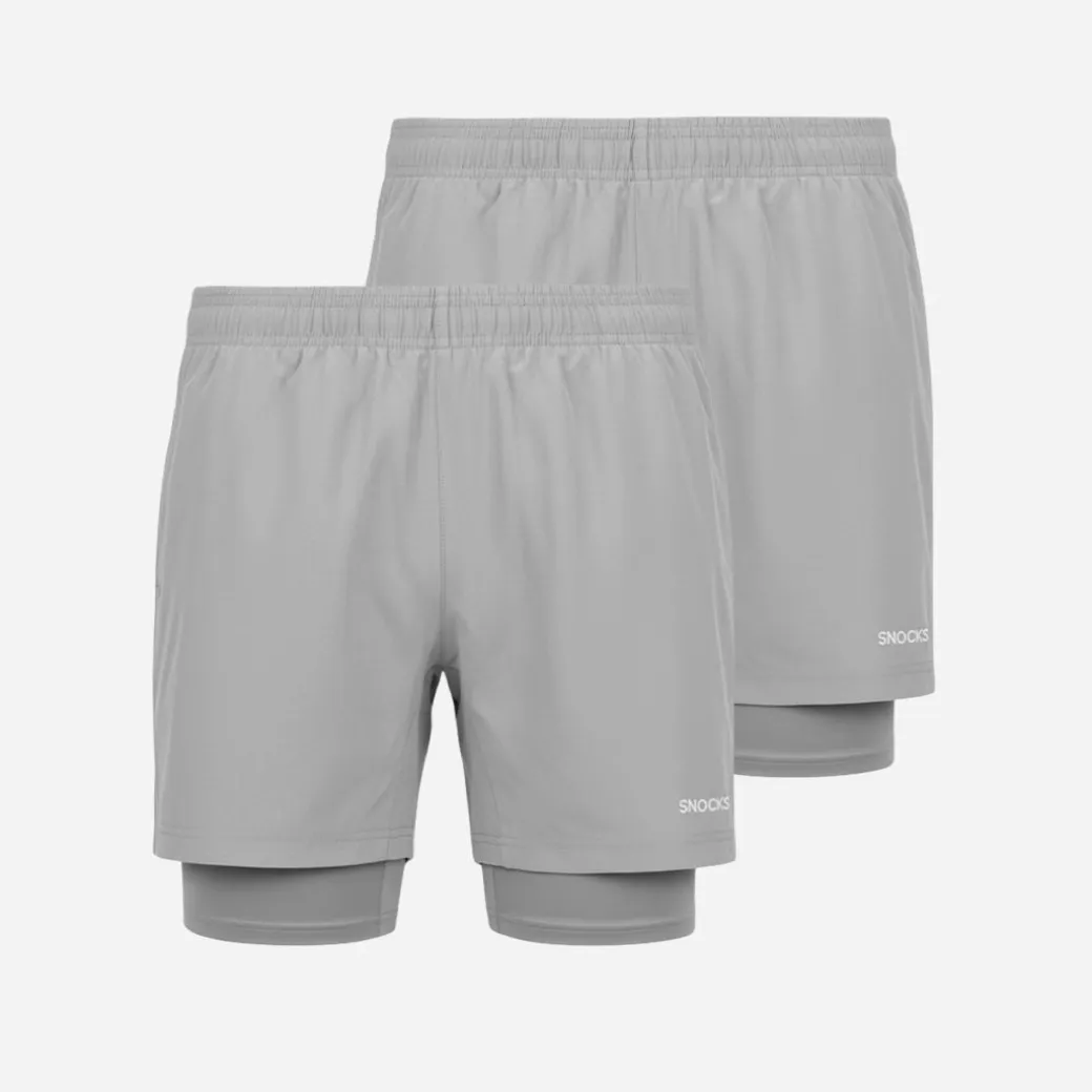 2 in 1 Shorts Herren
