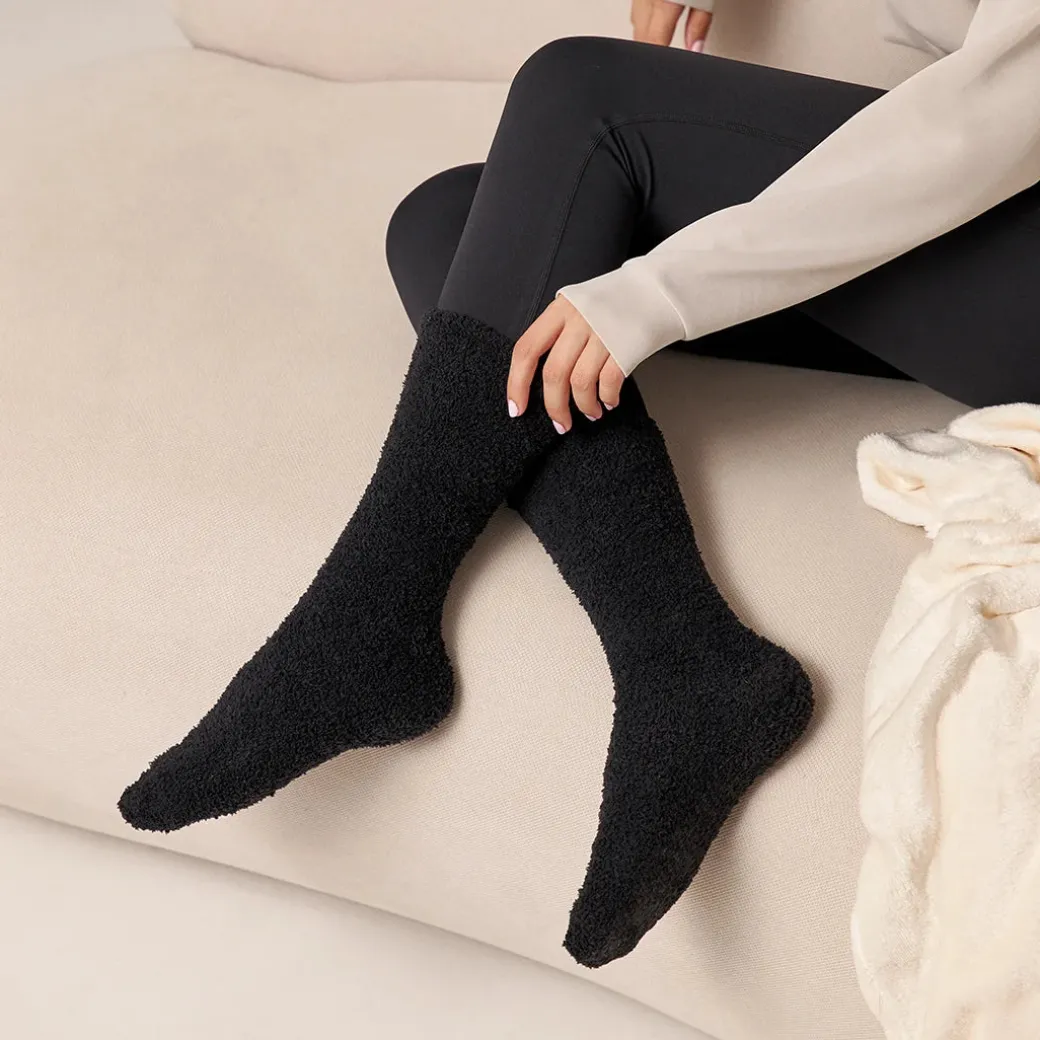 Kuschelsocken aus recyceltem Polyester
