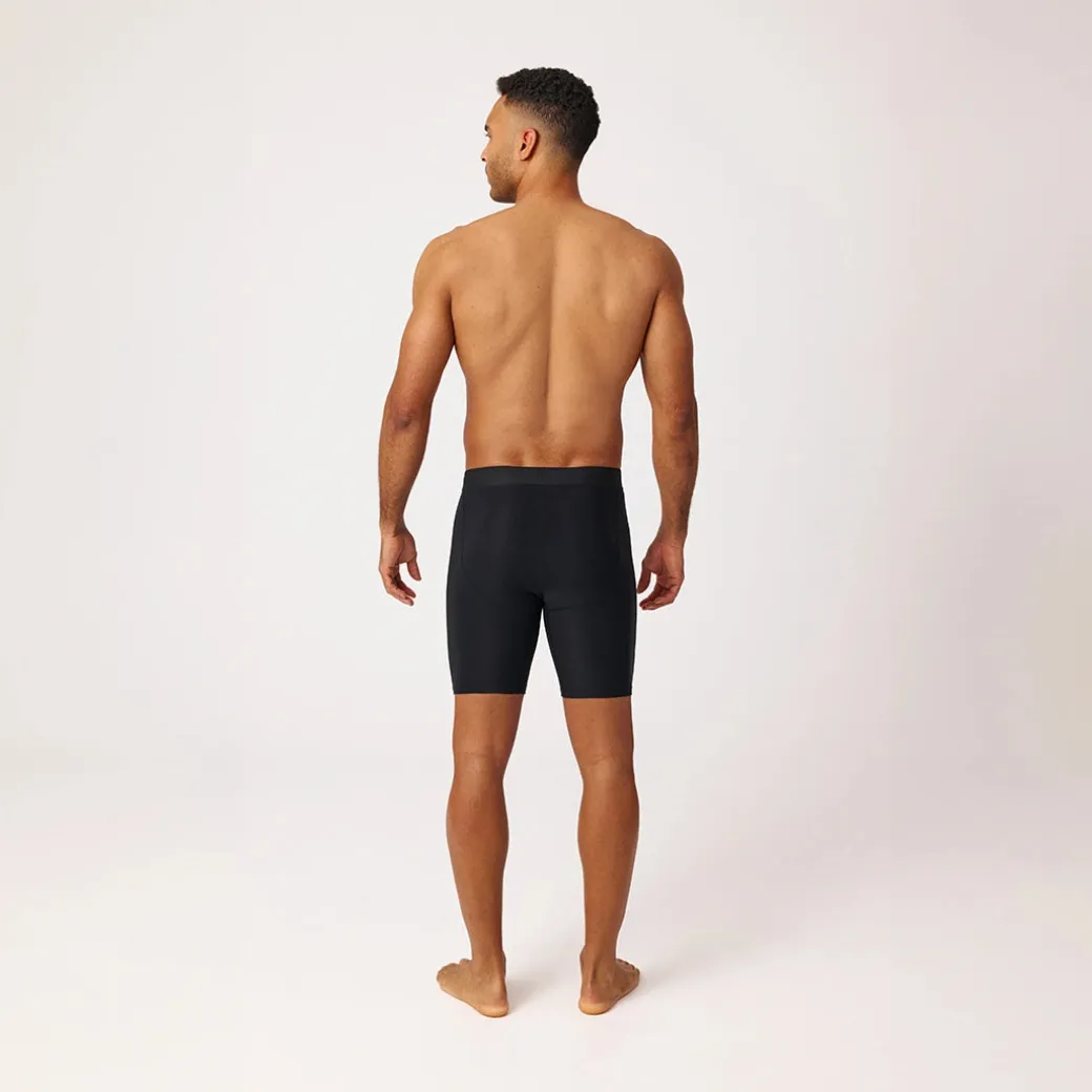 Lange Sport Boxershorts aus recyceltem Polyamide