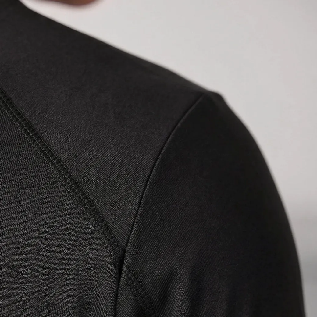 Laufshirt langarm Herren aus recyceltem Polyester
