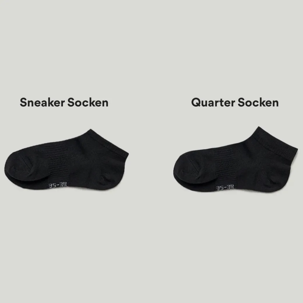 Quarter Socken aus Bio-Baumwolle
