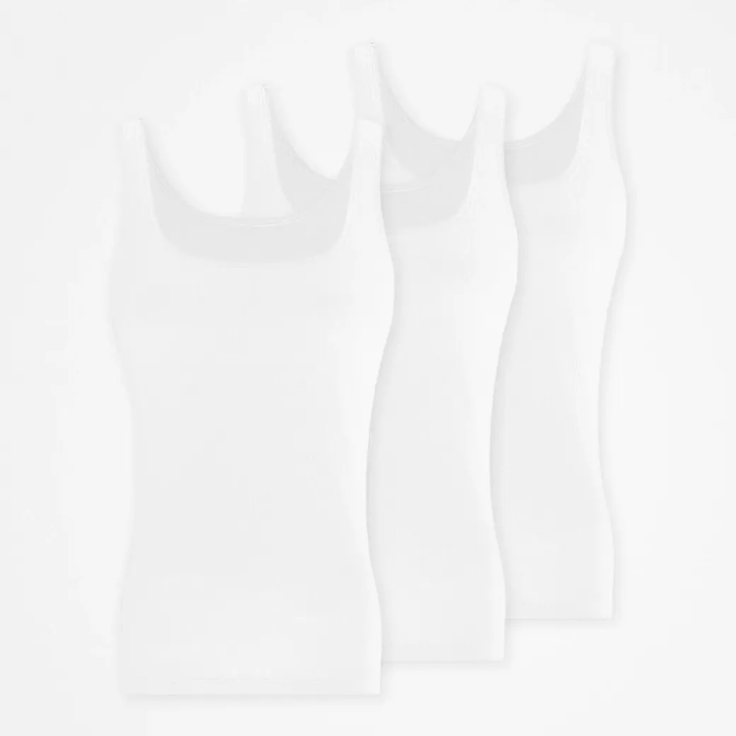 Ripp Tank Top Damen aus Bio-Baumwolle