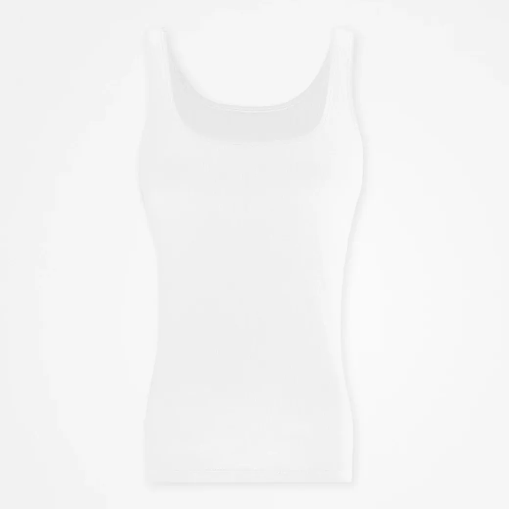 Ripp Tank Top Damen aus Bio-Baumwolle