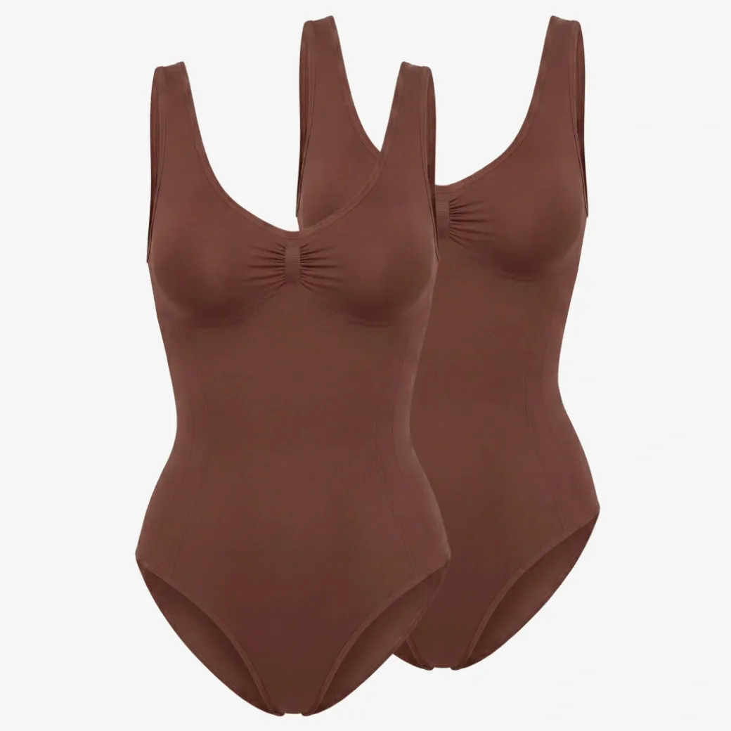 Shaping Body mit breiten Trägern
