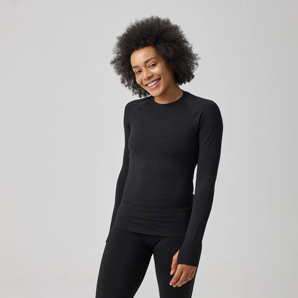 Sportshirt langarm Damen